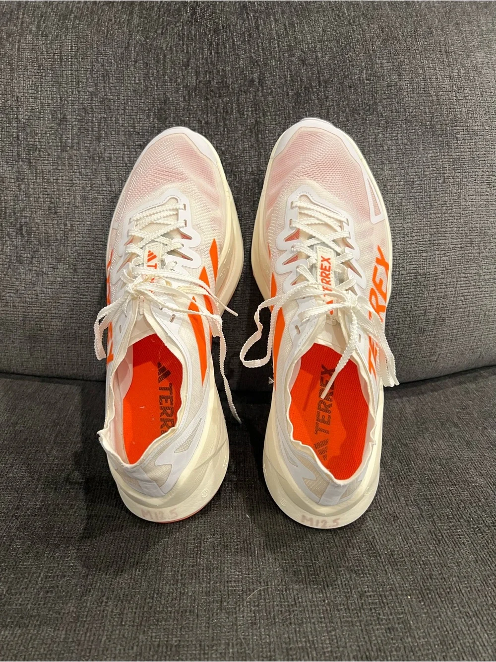 adidas TERREX Pink White Lightweight Trail Sneakers